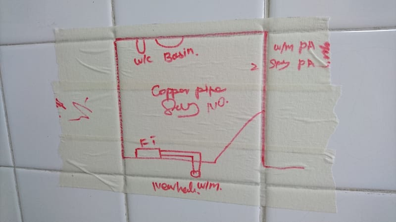 home improvement programme bathroom new layout blueprint